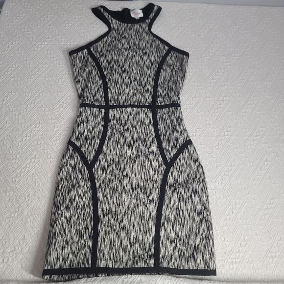 Parker bodycon abstract design cocktail dress party goth grunge office siren - Picture 9 of 9